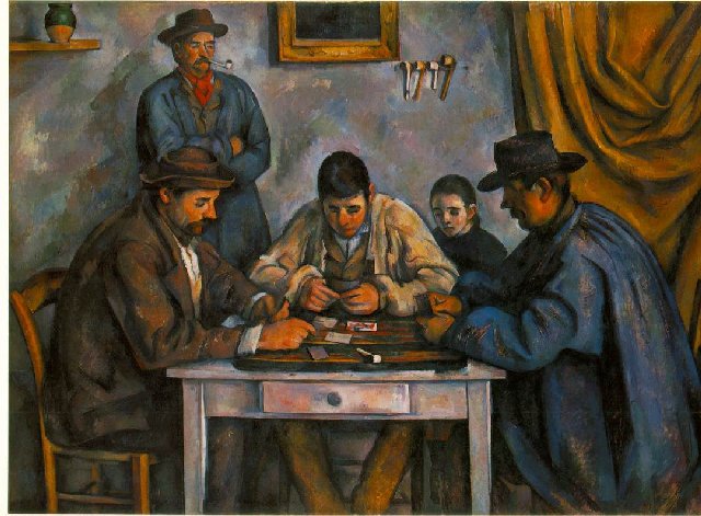 Cézannes -- Joueurs de Carte