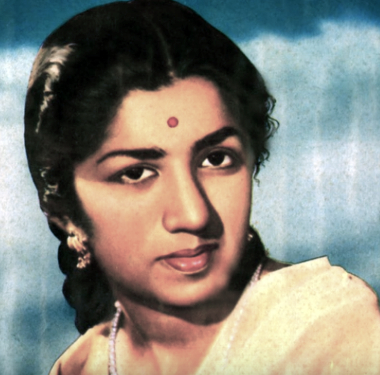 Lata Mangeshkar in 1955