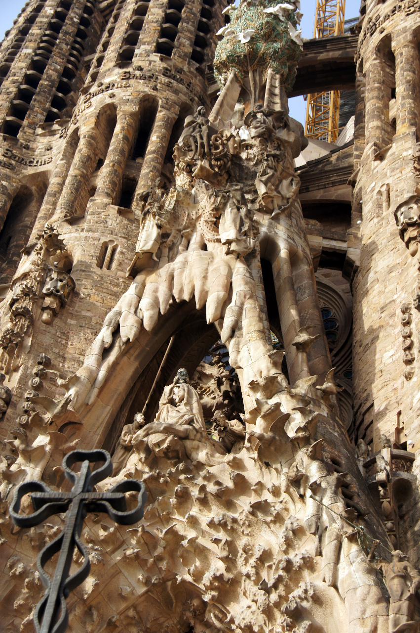 nativity portal of Sagrada Familia